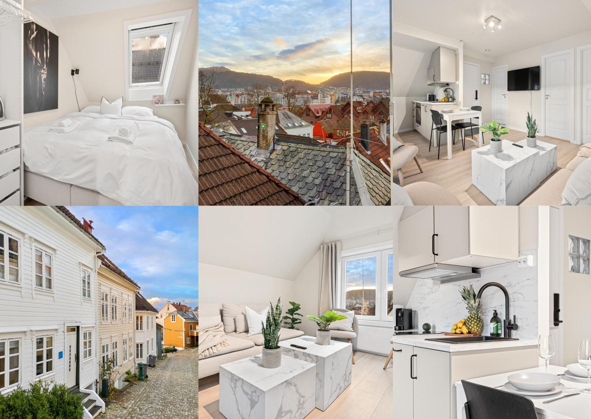 דירות ברגן View To Bryggen - Renovated Dec 24 - Historic Cobblestone Street מראה חיצוני תמונה